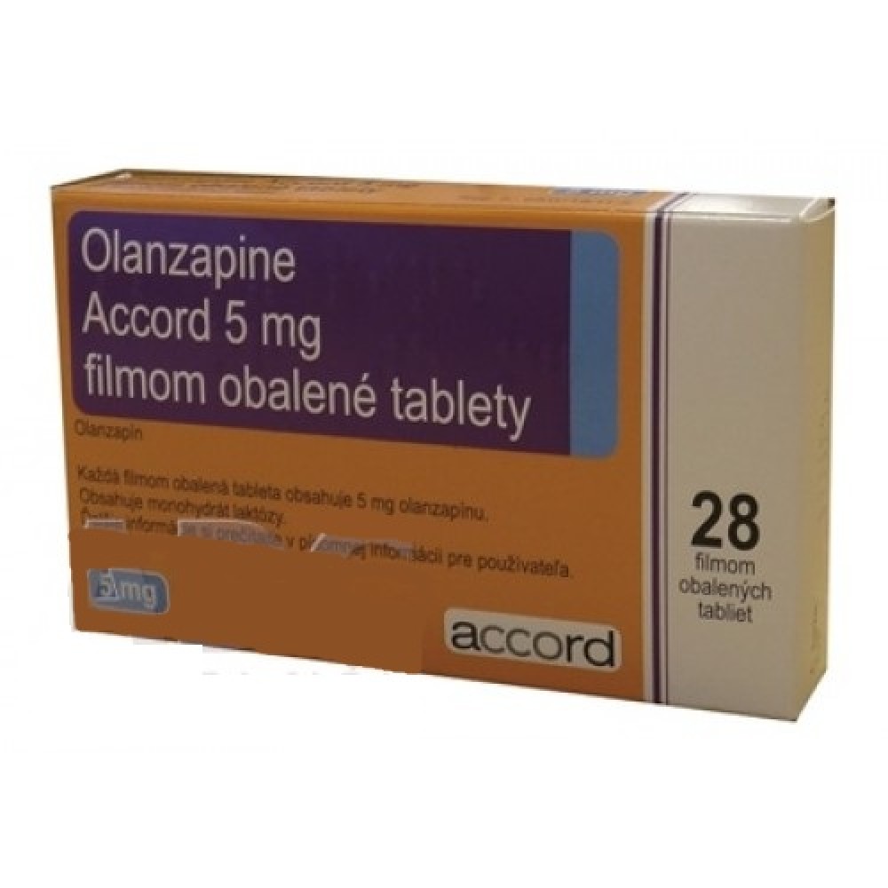 Оланзапин (Olanzapine) Аккорд 5 мг, 56 таблеток