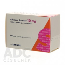 Алфузозин (Alfuzosin) Сандоз 10 мг, 90 таблеток