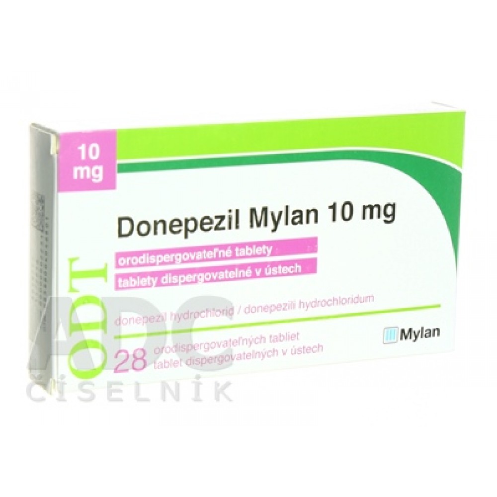 Донепезил (Donepezil) Mylan 10 мг, 28 таблеток