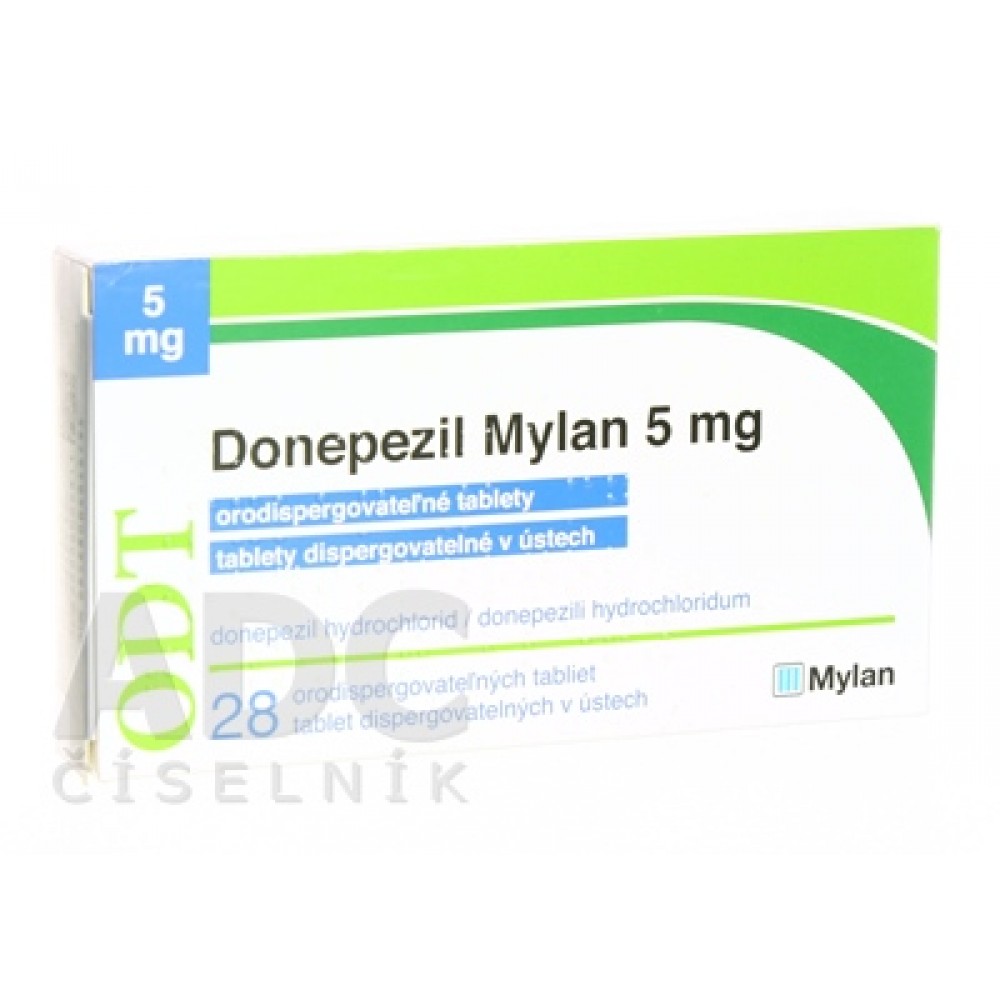 Донепезил (Donepezil) Mylan 5 мг, 28 таблеток