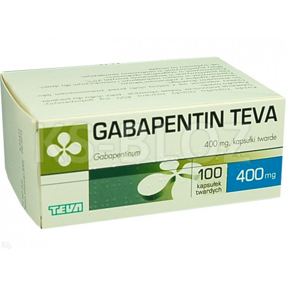 Габапентин (Gabapentin) Тева 400 мг, 100 капсул