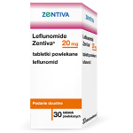 Лефлуномид (Leflunomide) Zentiva 20 мг, 30 таблеток