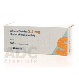 Летрозол (Letrozole) Sandoz 2.5 мг, 100 таблеток