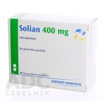 Солиан (Solian) 400 мг, 60 таблеток