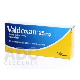 Вальдоксан (Valdoxan) 25 мг, 28 таблеток