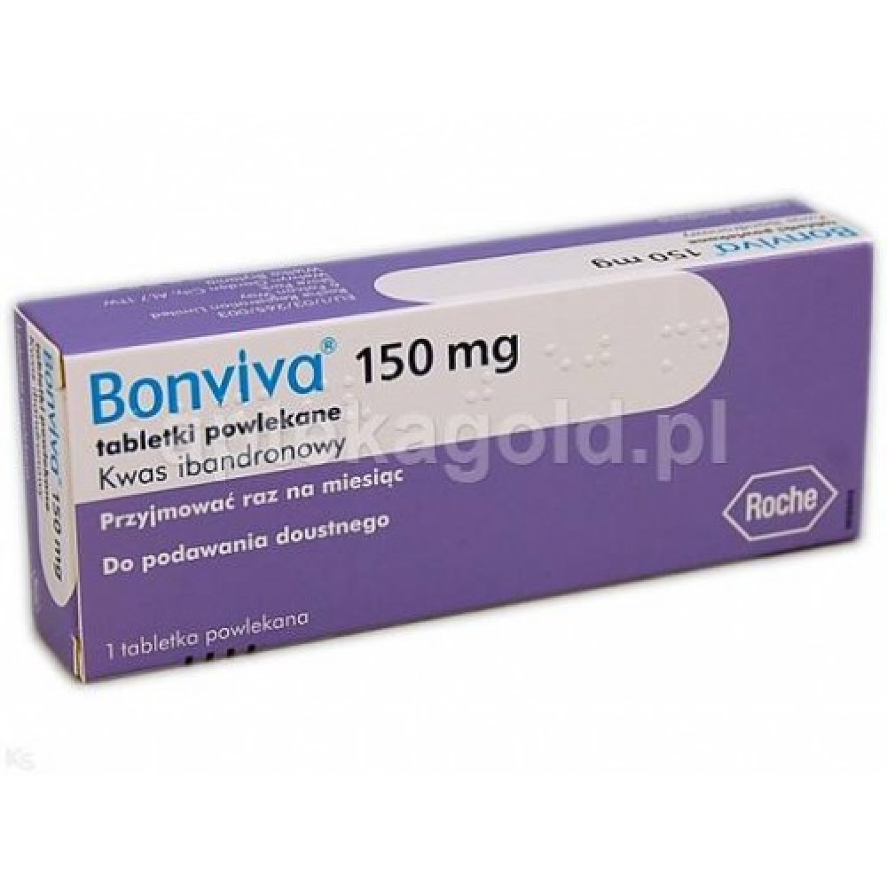 Бонвива (Bonviva) 150 мг, 1 таблетка