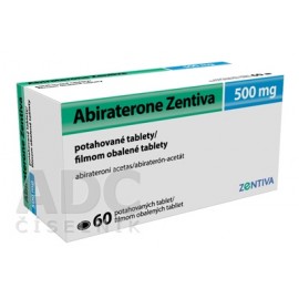 Абиратерон (Abiraterone) Zentiva 500 мг, 60 таблеток