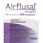 Эрфлюсал (Airflusal) Forspiro 50/250 мкг/доза, 60 доз