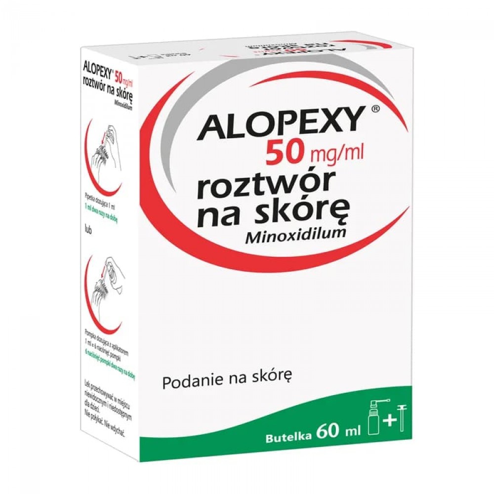 Алопекси (Alopexy) раствор на кожу 5%, 60 мл