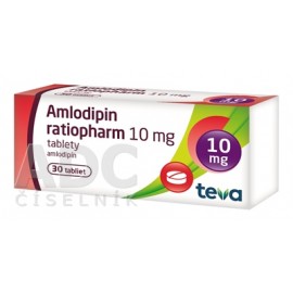 Амлодипин (Amlodipin) ratiopharm 10 мг, 30 таблеток