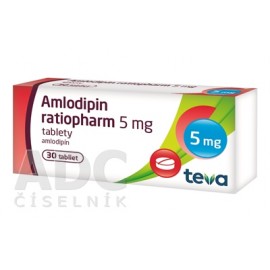 Амлодипин (Amlodipin) ratiopharm 5 мг, 30 таблеток