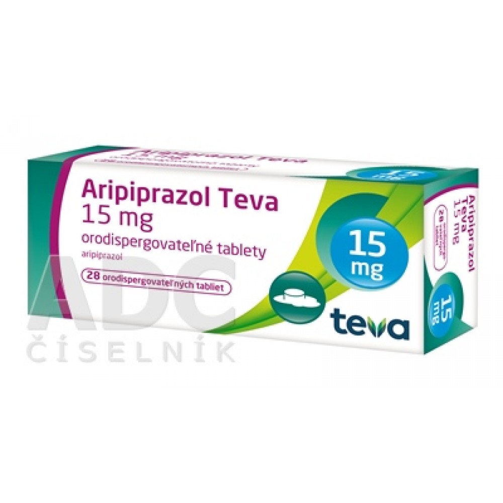 Арипипразол (Aripiprazol) Teva 15 мг, 28 таблеток