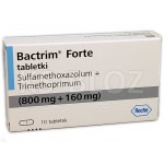 Бактрим Форте (Bactrim Forte) 800 мг/160 мг, 10 таблеток