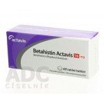 Бетагистин (Betahistin) Actavis 16 мг, 60 таблеток