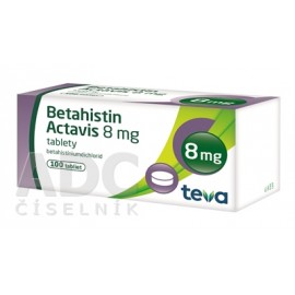 Бетагистин (Betahistin) Actavis 8 мг, 100 таблеток