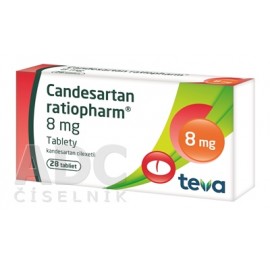 Кандесартан (Candesartan) ratiopharm 8 мг, 28 таблеток