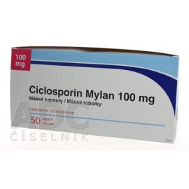 Циклоспорин (Ciclosporin) 100 мг, 50 капсул