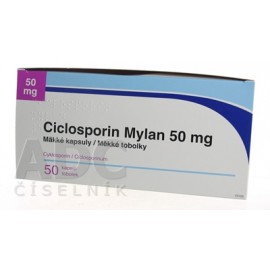 Циклоспорин (Ciclosporin) 50 мг, 50 капсул