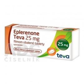 Эплеренон (Eplerenon) Teva 25 мг, 30 таблеток