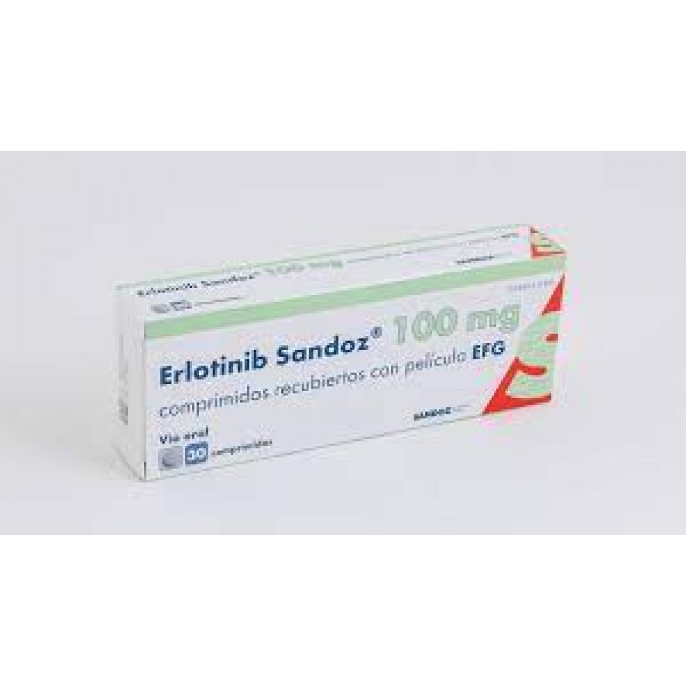 Эрлотиниб (Erlotinib) Sandoz 100 мг, 30 таблеток