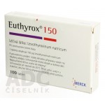 Эутирокс (Euthyrox) 150 мкг, 100 таблеток