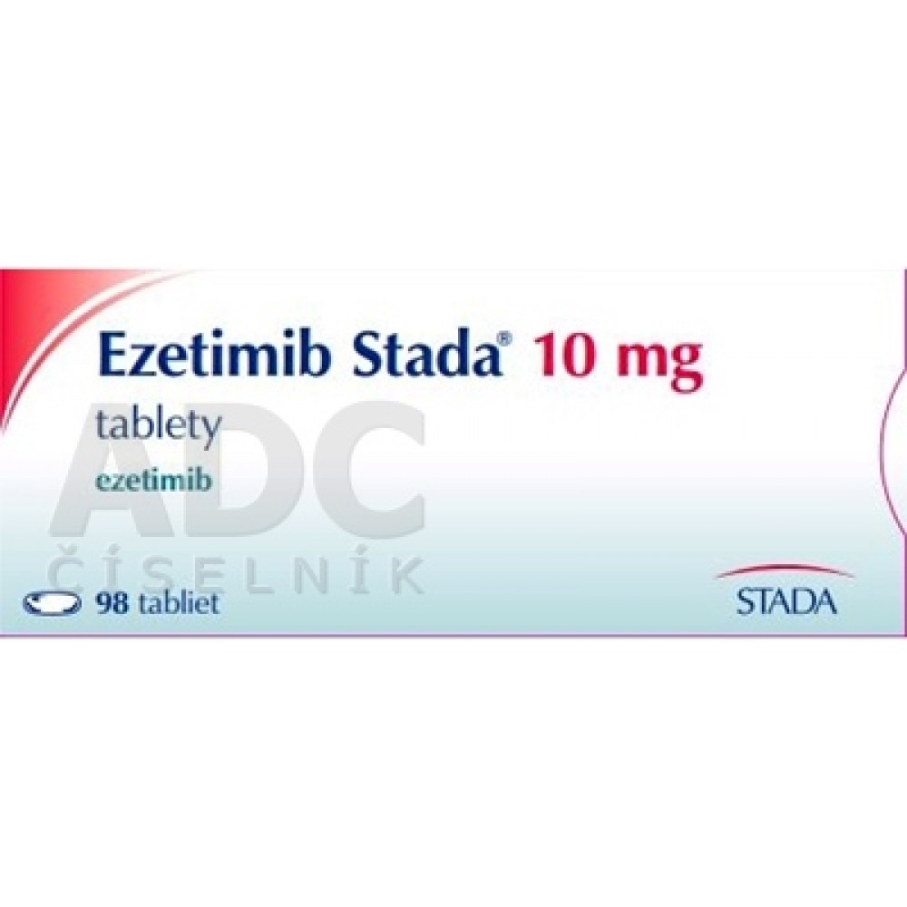 Эзетимиб (Ezetimib) Stada 10 мг, 98 таблеток