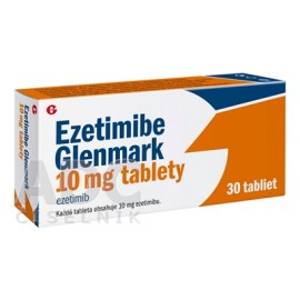 Эзетимиб (Ezetimibe) Glenmark 10 мг, 30 таблеток