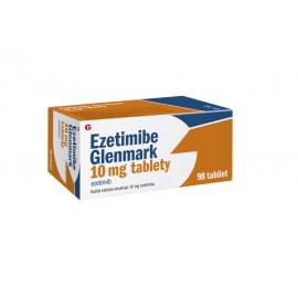 Эзетимиб (Ezetimibe) Glenmark 10 мг, 98 таблеток