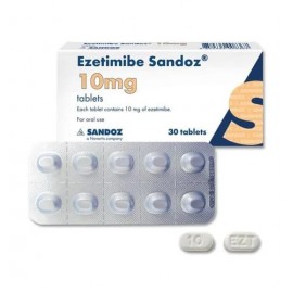 Эзетимиб (Ezetimibe) Sandoz 10 мг, 30 таблеток