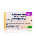 Фебуксостат (Febuxostat) Krka 120 мг, 28 таблеток