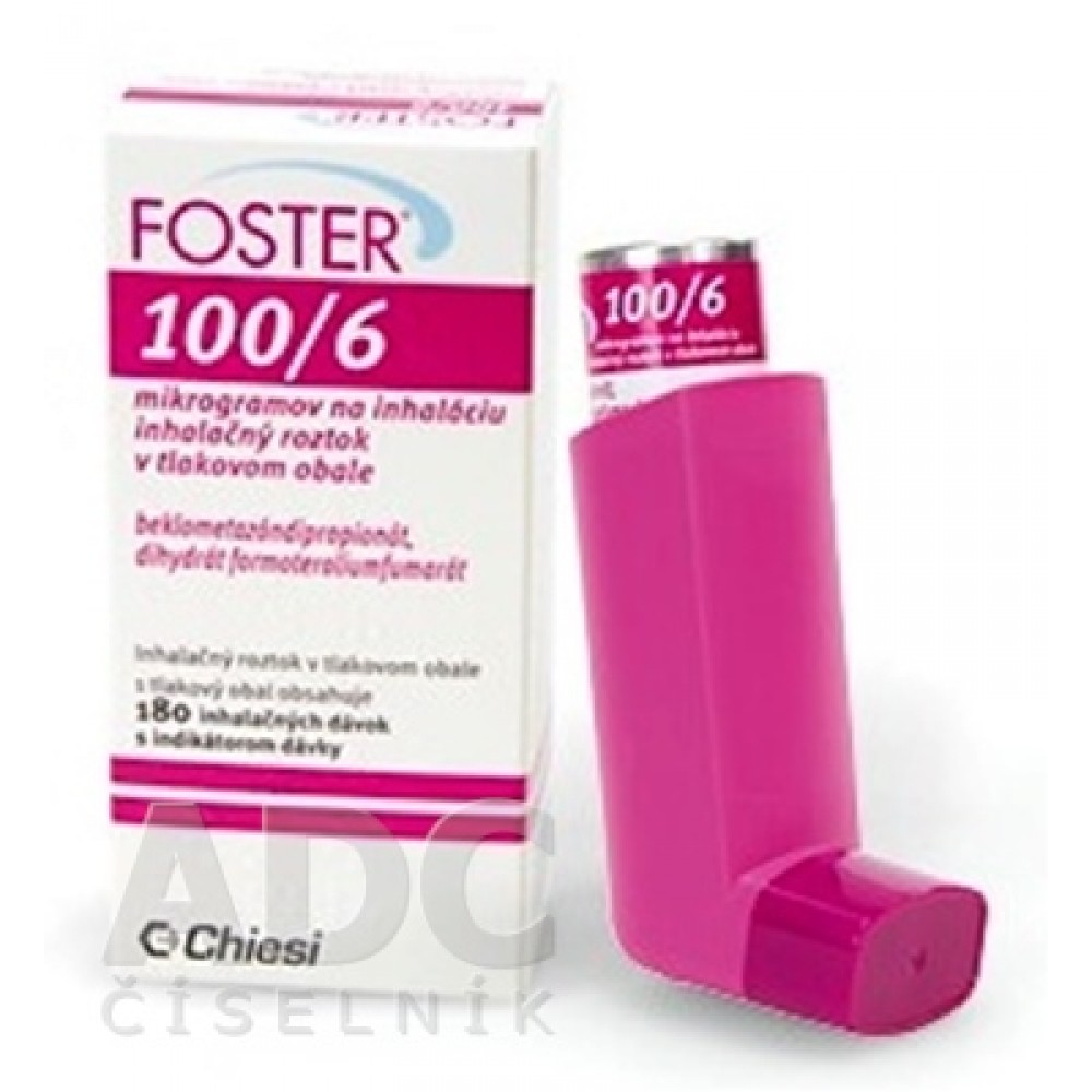 Фостер (Foster) 100/6 мкг/доза, 180 доз