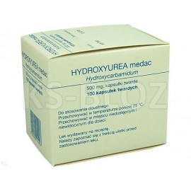 Гидроксиуреа (Hydroxyurea) Medac 500 мг, 100 капсул