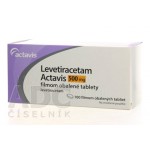 Леветирацетам (Levetiracetam) Actavis 500 мг, 100 таблеток