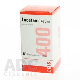 Луцетам (Lucetam) 400 мг, 60 таблеток