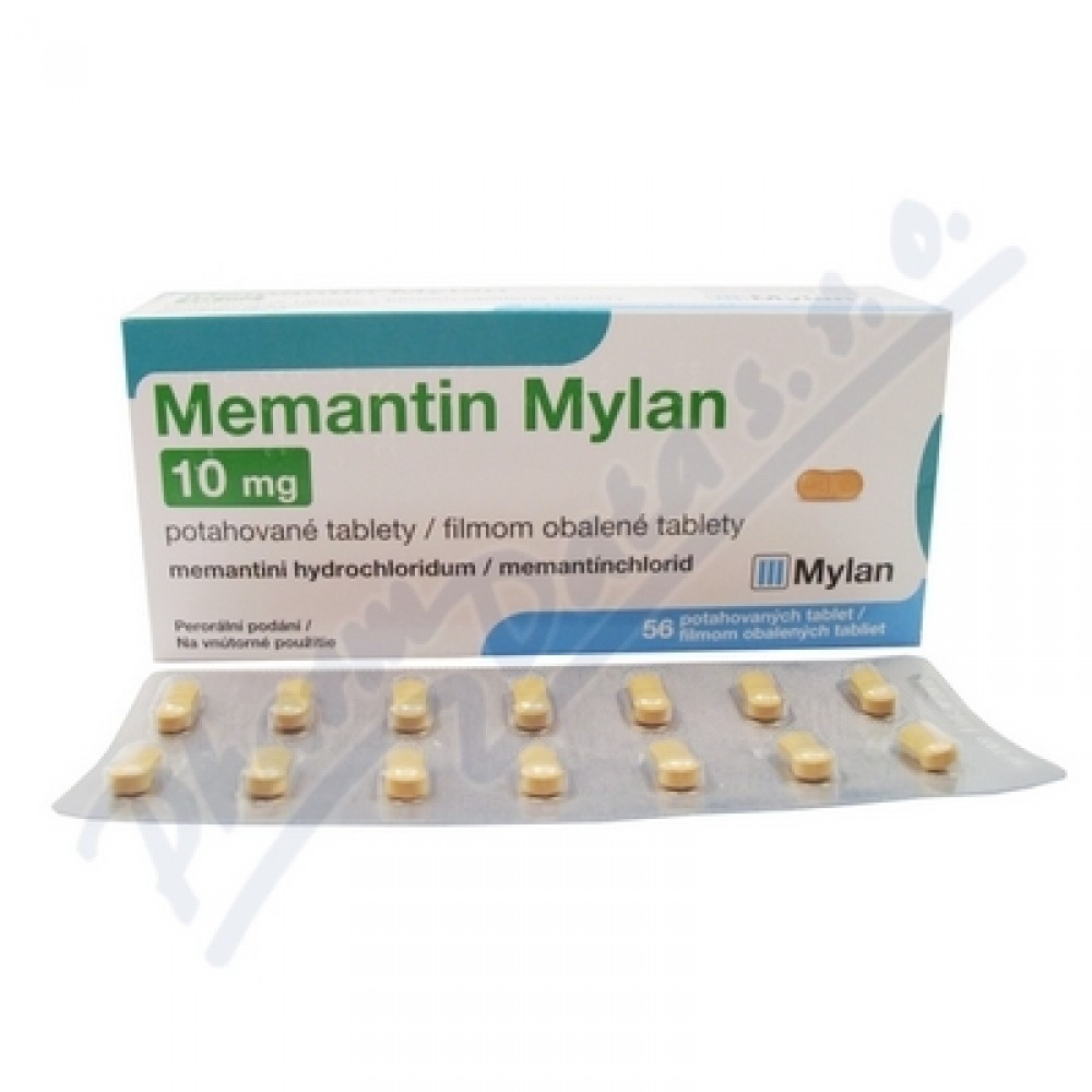 Мемантин (Memantine) Mylan 10 мг, 56 таблеток