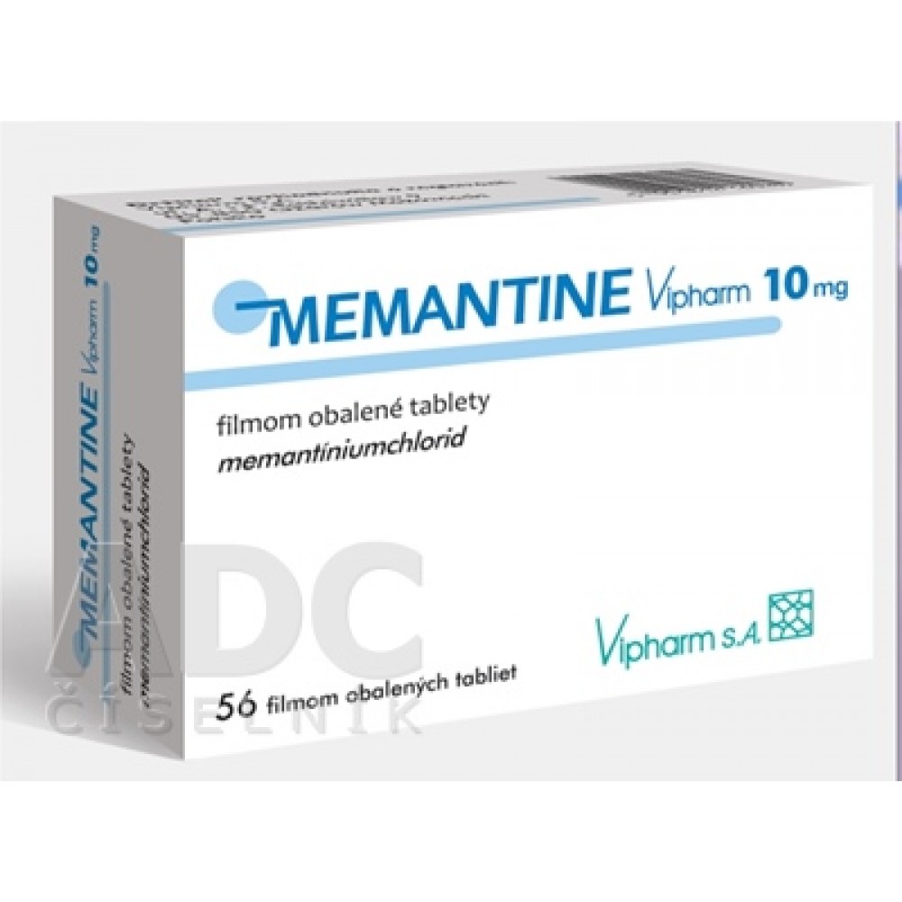 Мемантин (Memantine) Vipharm 10 мг, 56 таблеток