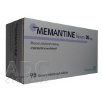 Мемантин (Memantine) Vipharm 20 мг, 98 таблеток