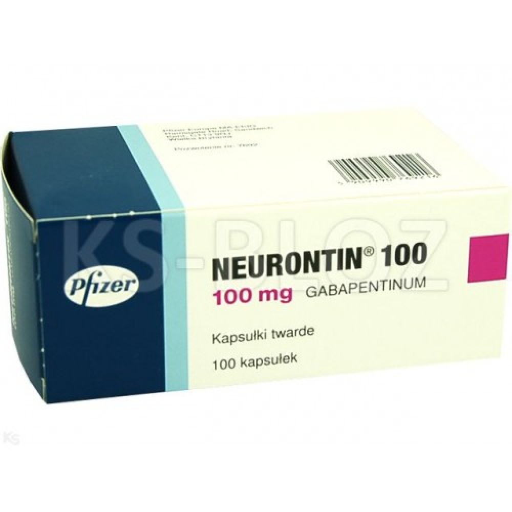 Нейронтин (Neurontin) 100 мг, 100 капсул