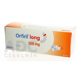 Орфирил Лонг (Orfiril Long) 500 мг, 100 саше