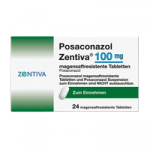 Позаконазол (Posaconazole) Zentiva 100 мг, 24 таблетки