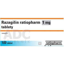 Разагилин (Razagilin) Ratiopharm 1 мг, 100 таблеток