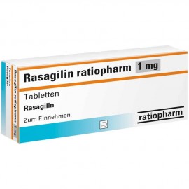 Разагилин (Razagilin) Ratiopharm 1 мг, 28 таблеток