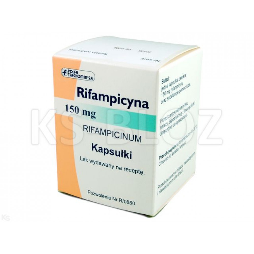 Рифампицин (Rifampicin) 150 мг, 100 капсул