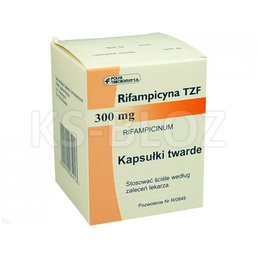 Рифампицин (Rifampicin) 300 мг, 100 капсул