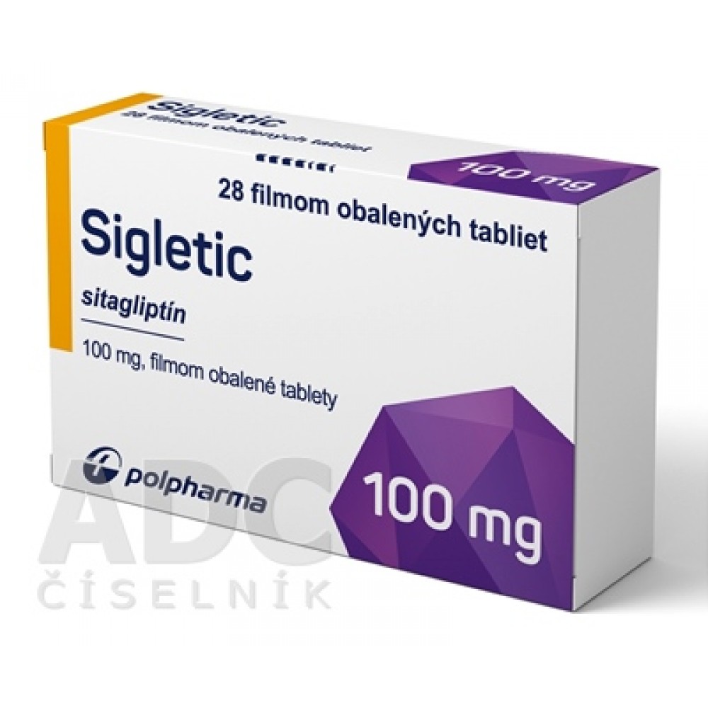 Сиглетик (Sigletic) 100 мг, 28 таблеток