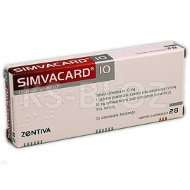 Симвакард (Simvacard) 10 мг, 28 таблеток