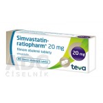 Симвастатин (Simvastatin) ratiopharm 20 мг, 30 таблеток