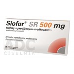 Сиофор (Siofor) SR 500 мг, 60 таблеток