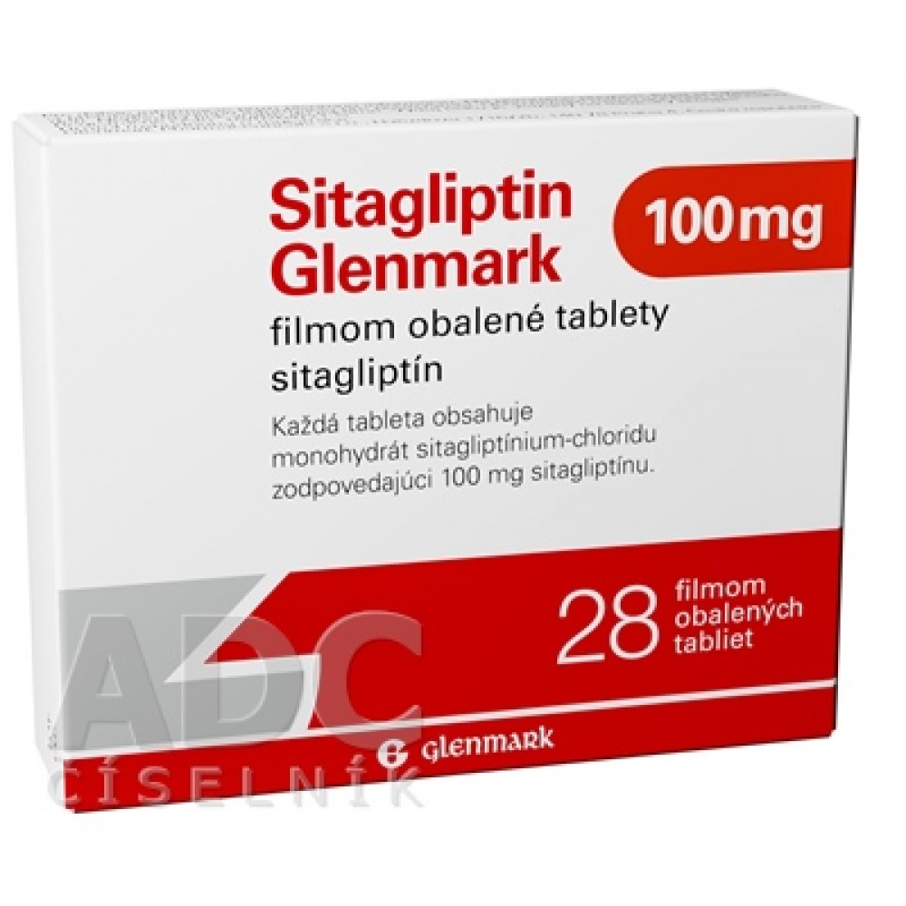 Ситаглиптин (Sitagliptin) Glenmark 100 мг, 28 таблеток