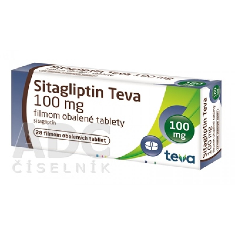 Ситаглиптин (Sitagliptin) Teva 100 мг, 28 таблеток